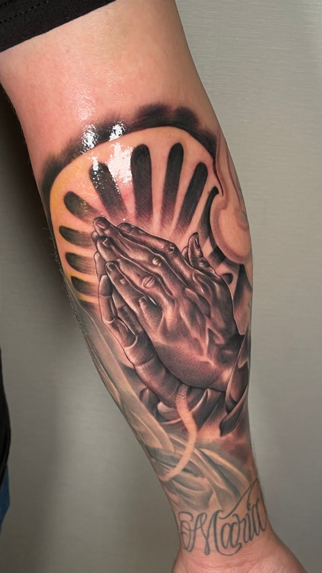 Hand, prayer, religious
