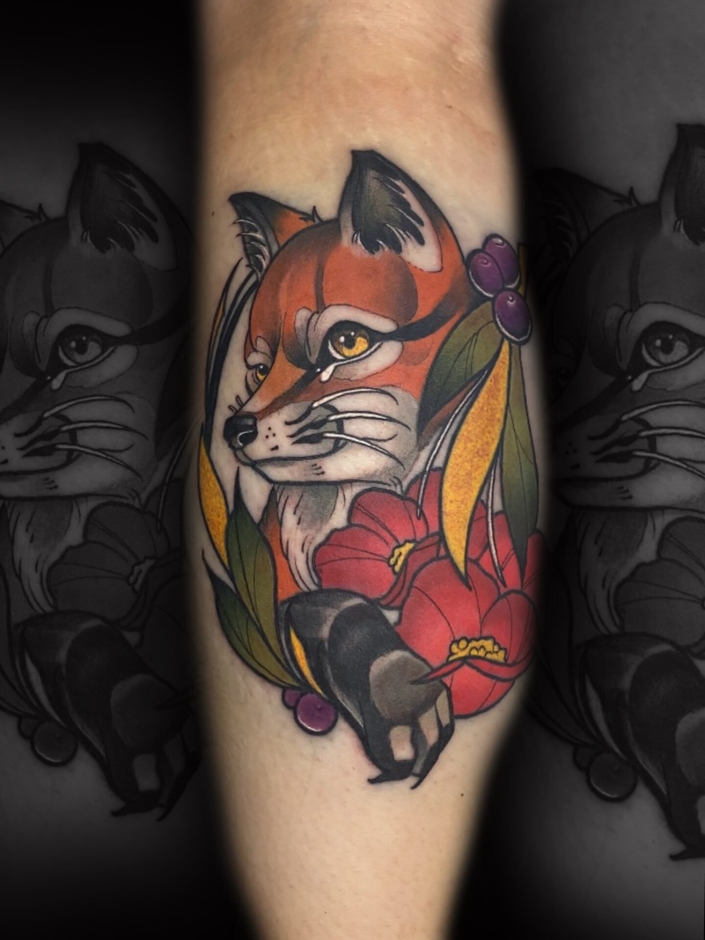 Neo traditional tattoo noe tattoo